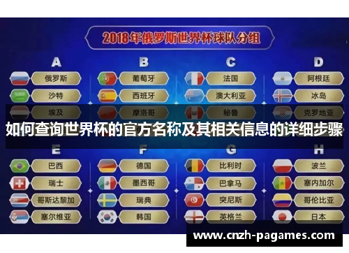 如何查询世界杯的官方名称及其相关信息的详细步骤